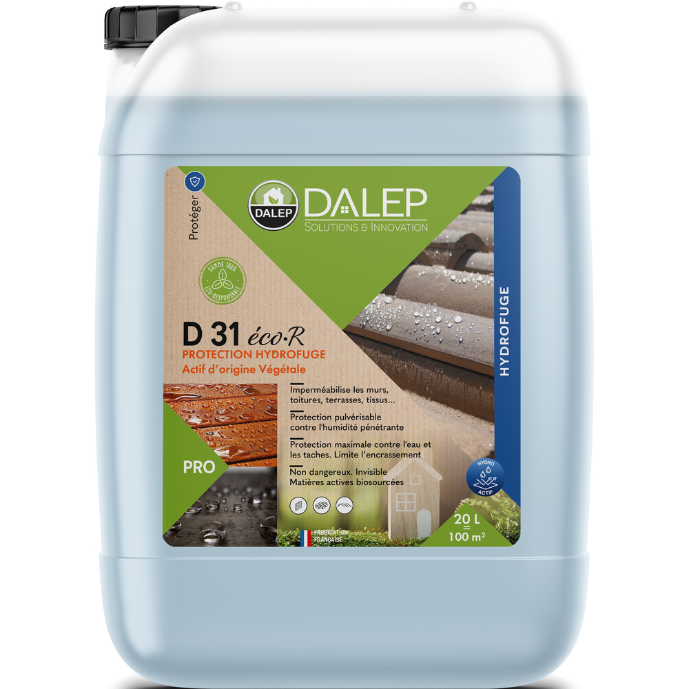 Protection hydrofuge D31 Éco-R bidon 20L DALEP - 102001906
