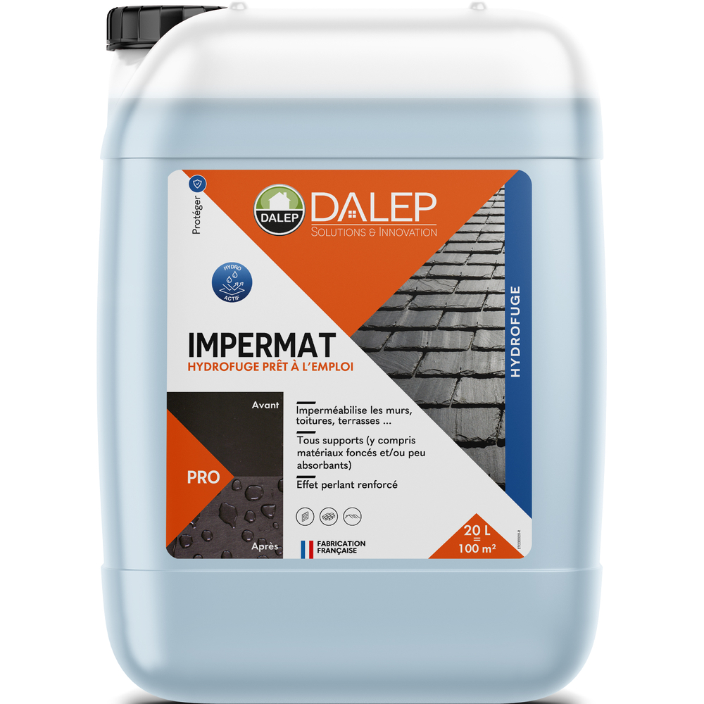Hydrofuge IMPERMAT Prêt à l'Emploi - Bidon 20 L DALEP - 1.02.0021.06