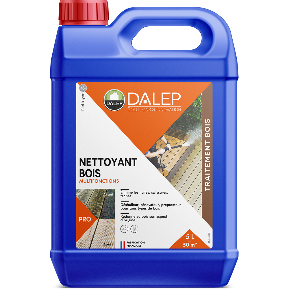 NETTOYANT BOIS Multifonctions - Bidon 5 L DALEP - 1.03.0052.03