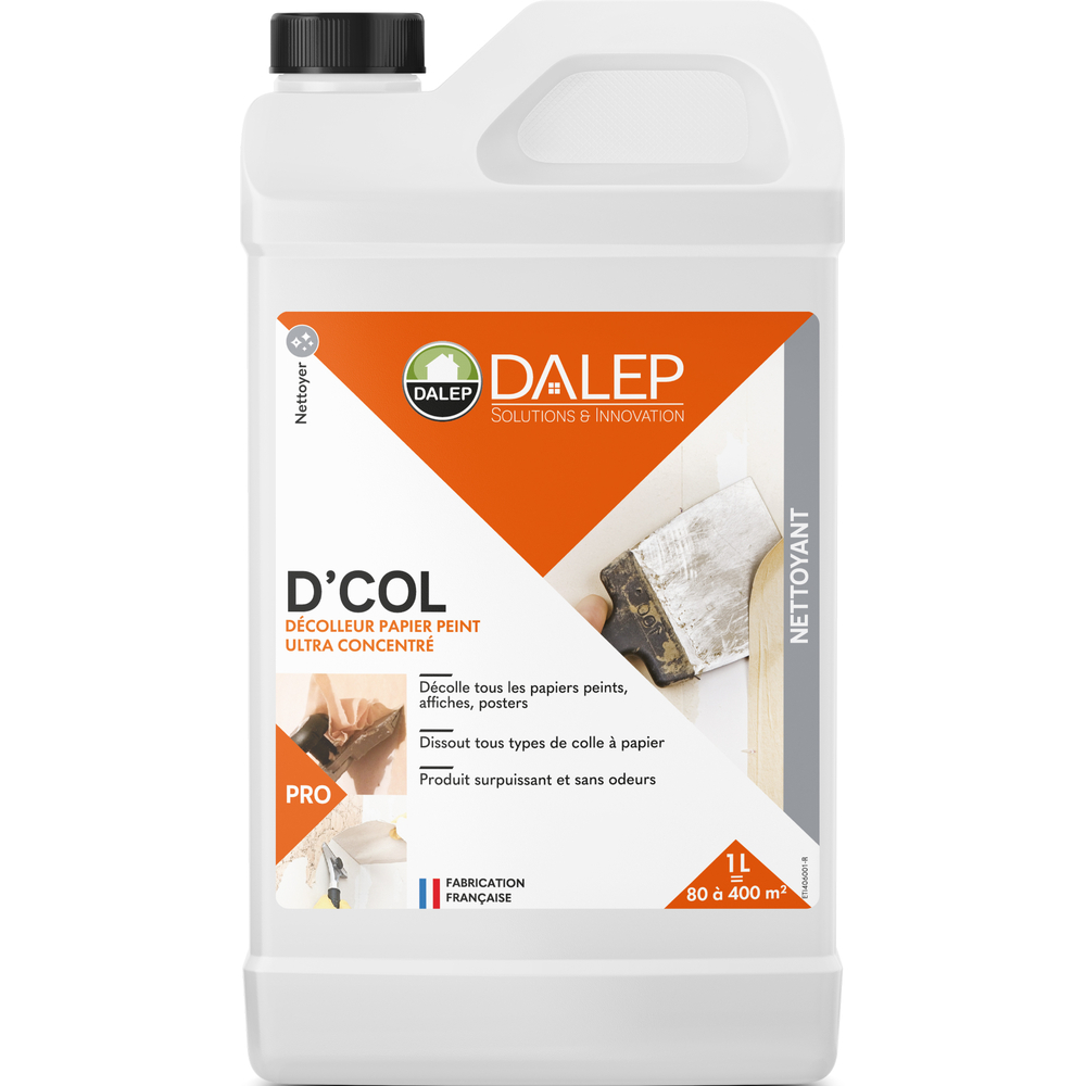 Décolleur D'COL Papier Peint - Bidon 1L DALEP - 1.04.0044.01