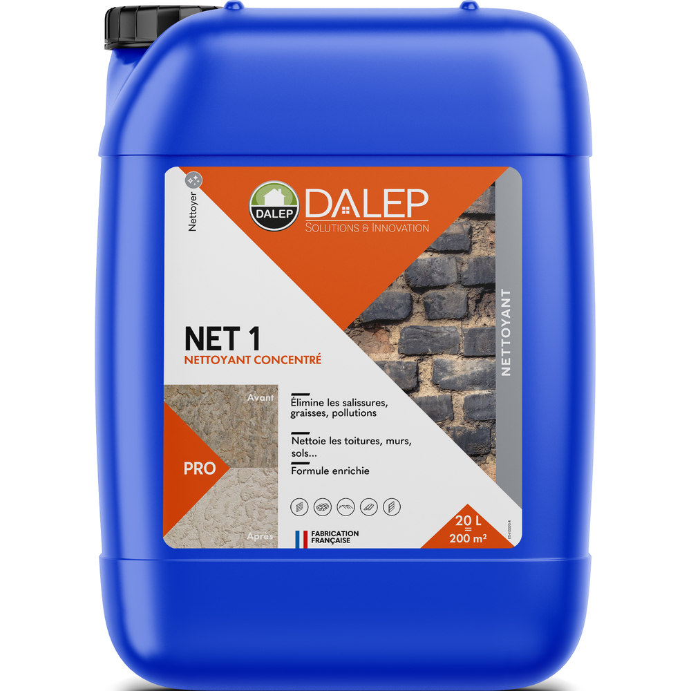 Nettoyant Concentré NET 1 - Bidon 20 L DALEP - 1.04.0046.06