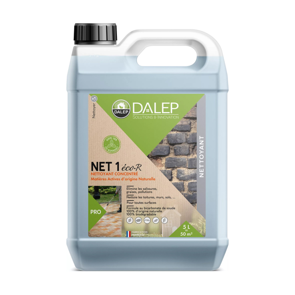 Nettoyant NET 1 éco·R Concentré - Bidon 5 L DALEP - 1.04.0048.03