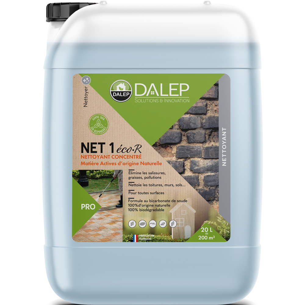 Nettoyant NET 1 éco·R Concentré - Bidon 20 L DALEP - 1.04.0048.06
