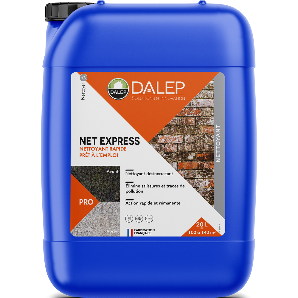 Nettoyant Rapide NET EXPRESS - Bidon 20 L DALEP - 1.04.0050.06