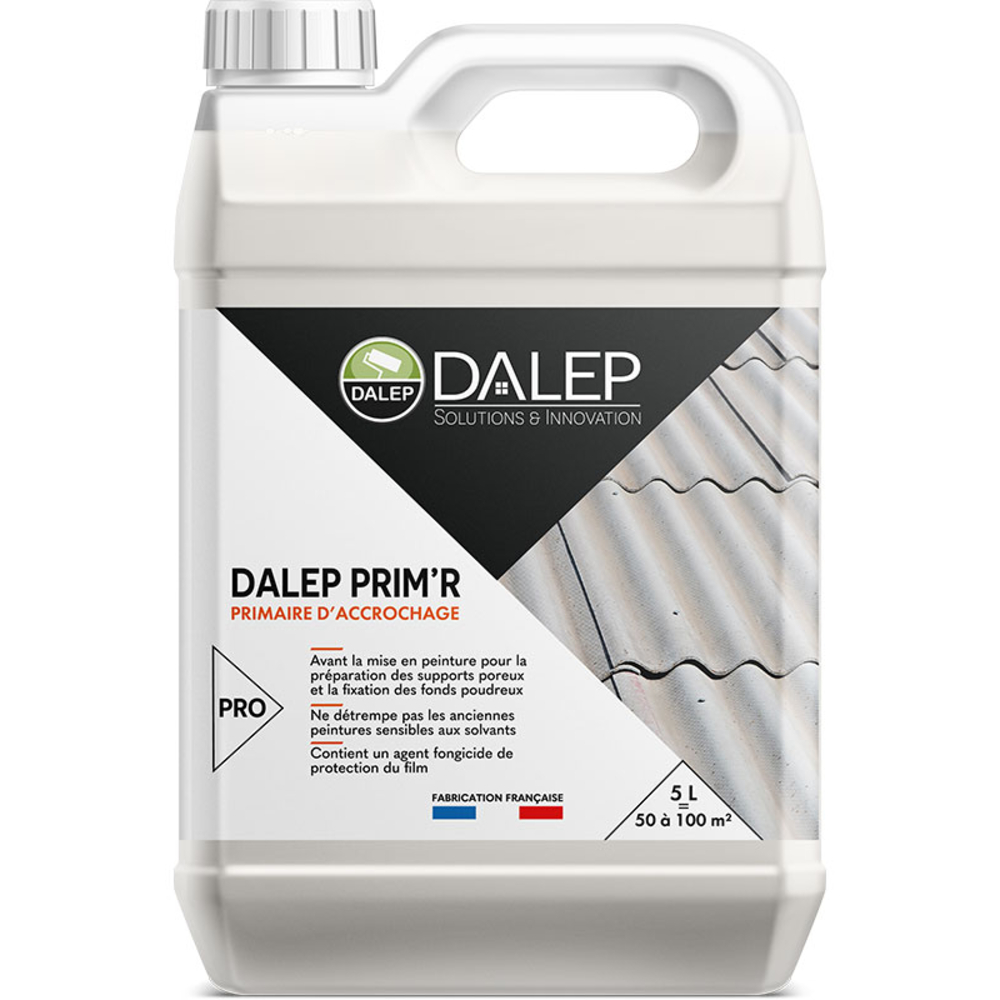 DALEP PRIM'R Primaire d'Accrochage  - Bidon 5L - DALEP - 1.06.0124.03