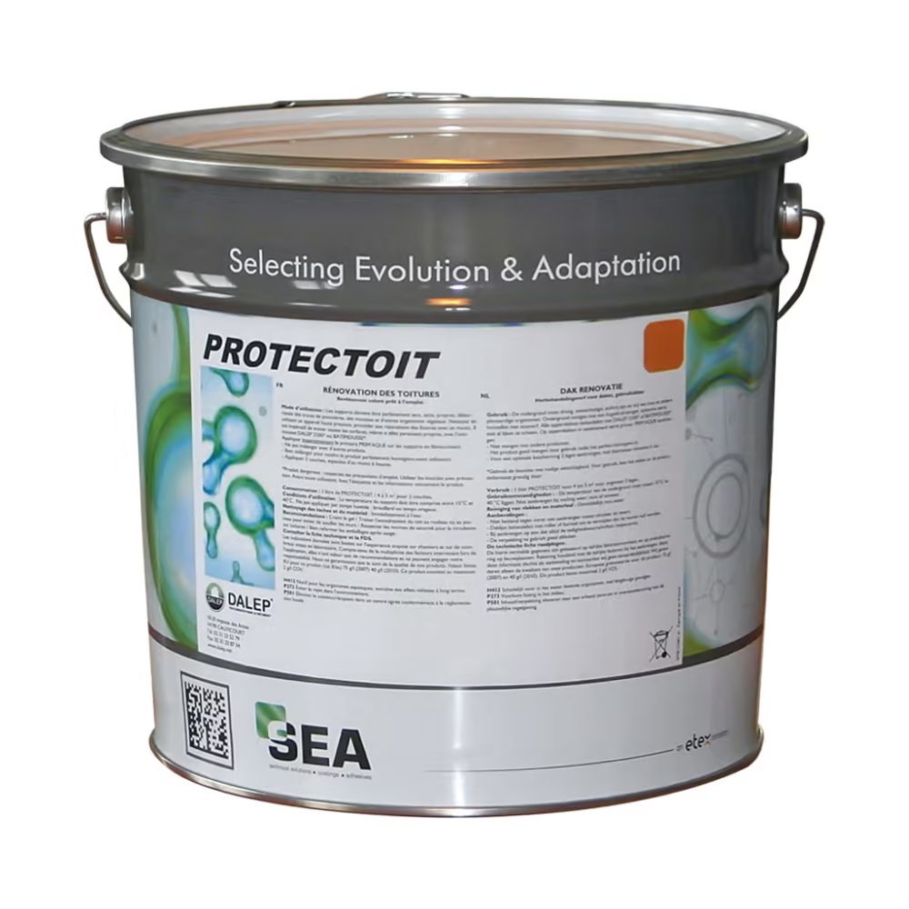 Revêtement PROTECTOIT MARRON pour Toitures - Pot 17 L DALEP - 704852