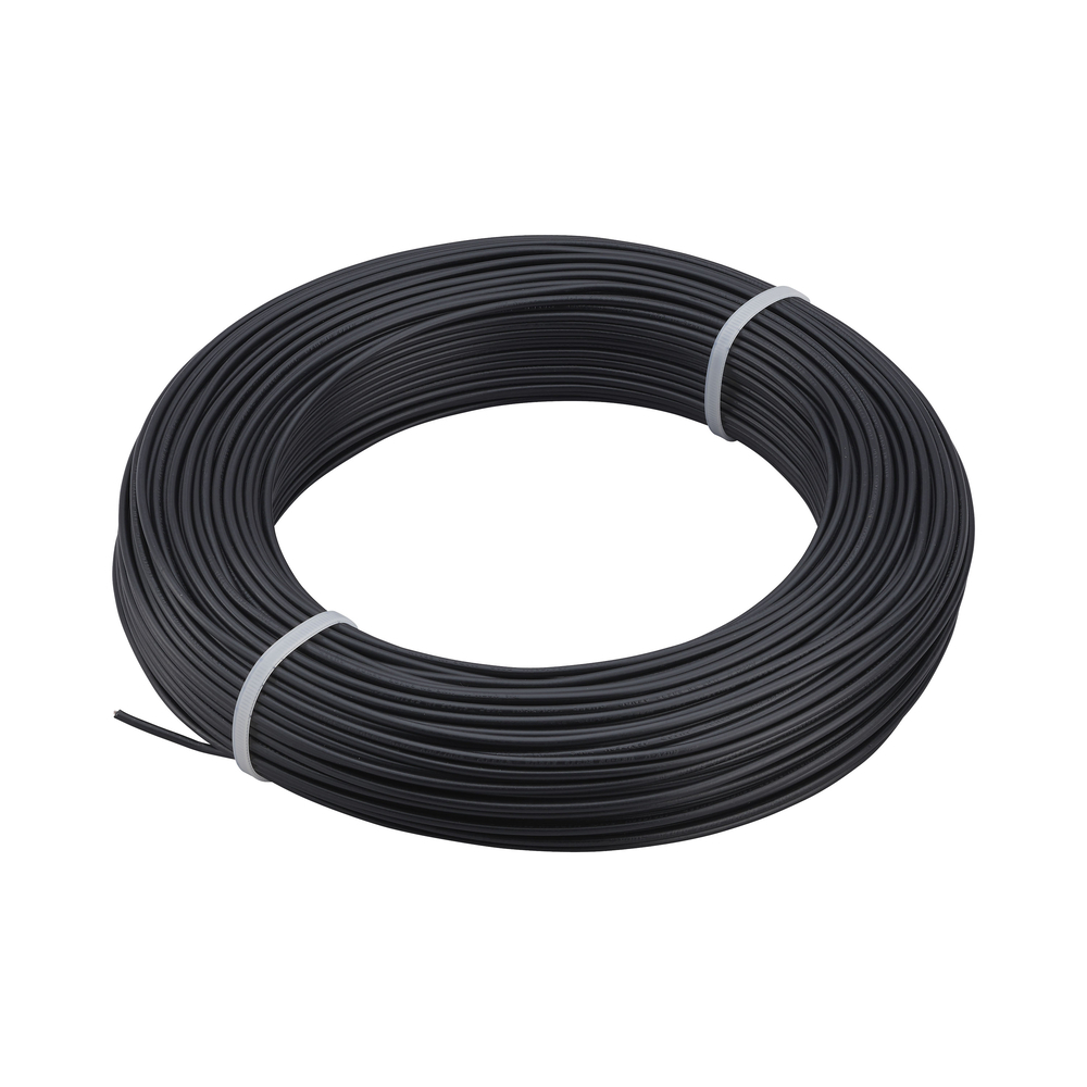 COURONNE DE CABLE HO7V-U 1.5 MM² 100 M NOIR - DEBFLEX - 110003