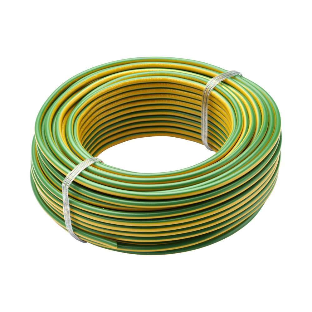 BOBINOT HO7V-U 2.5 MM² 25M JAUNE/VERT - DEBFLEX - 111345
