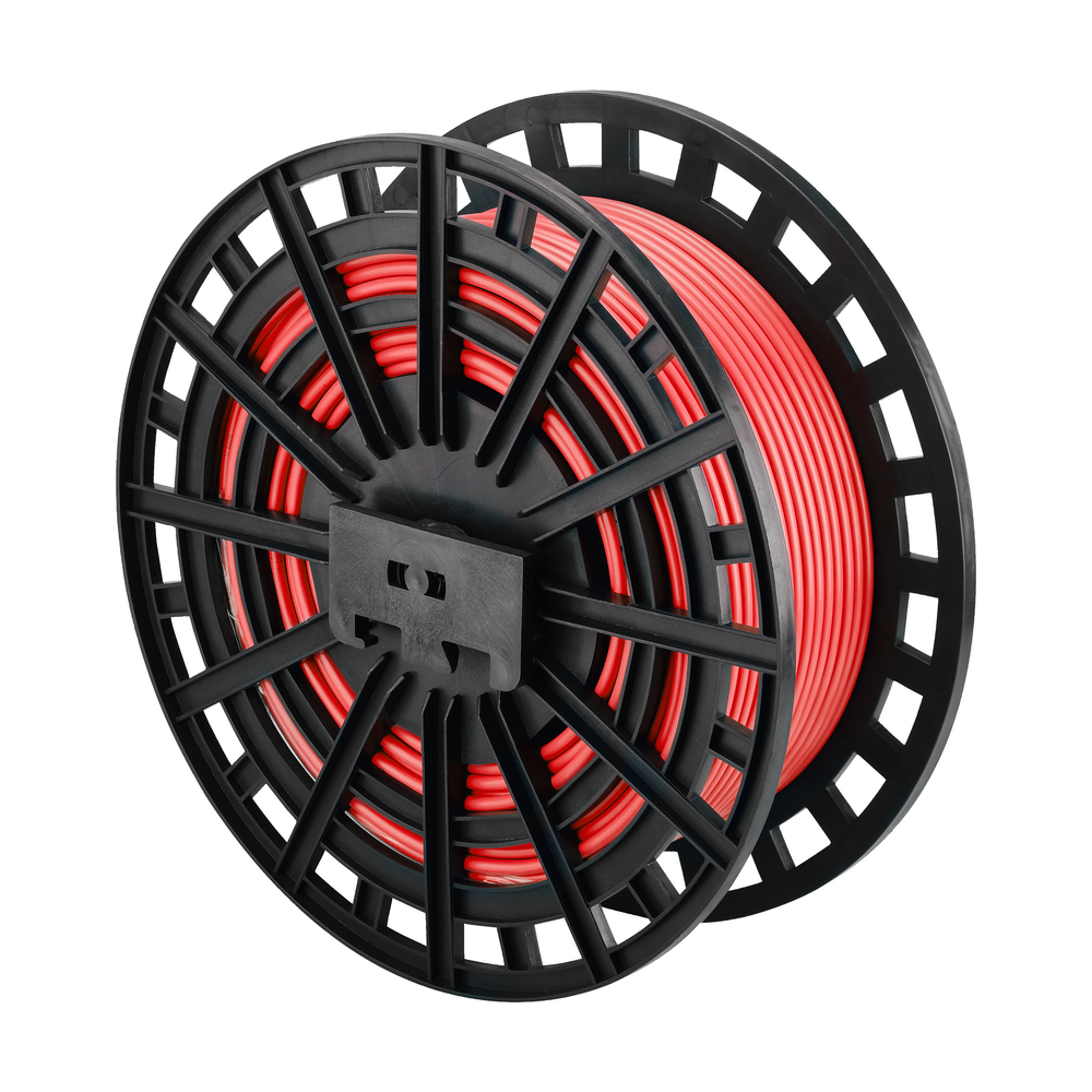 CABLE HO7 V-R 6 MM² ROUGE 1/2 TOURET DE 100 M - DEBFLEX - 113924