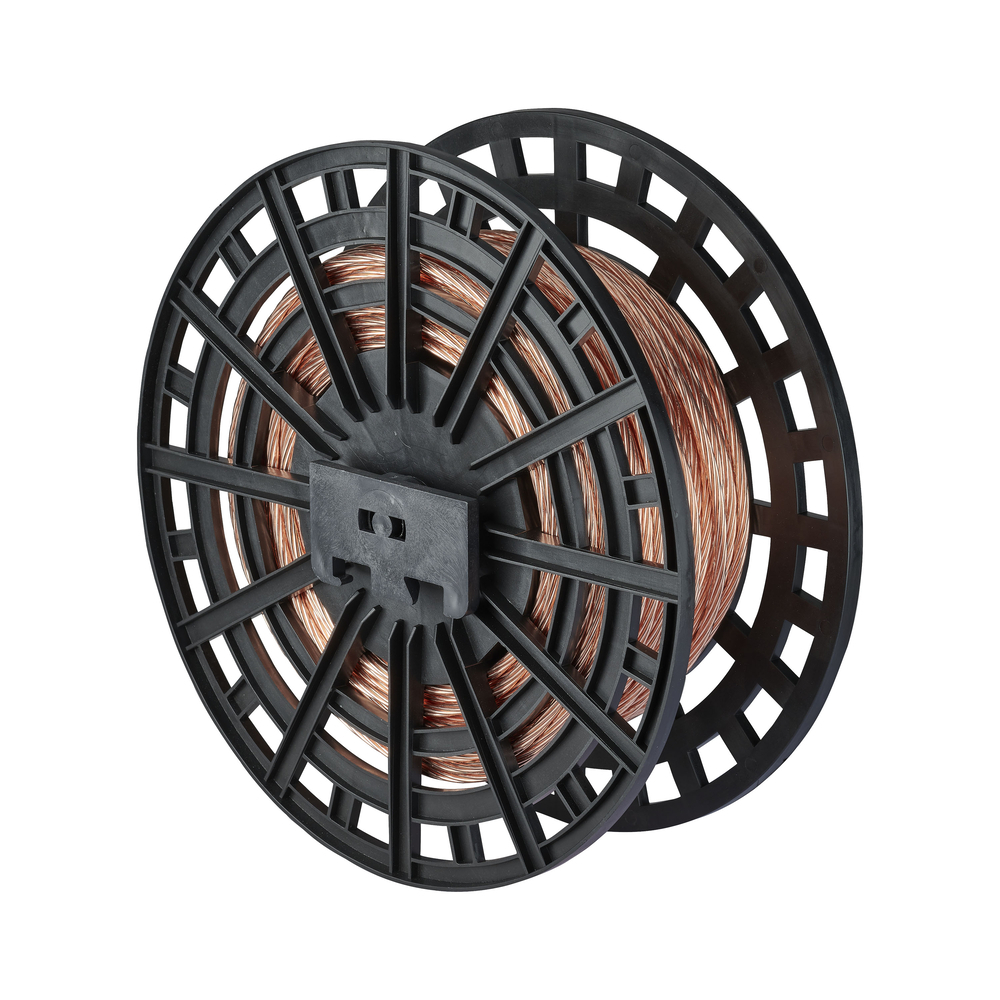 CABLE DE TERRE CUIVRE NU 25 MM² 1/2 TOURET DE 75 M - DEBFLEX - 114920