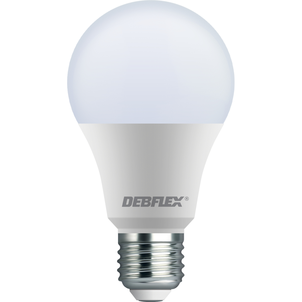 AMPOULE A60 +DETECT IR SMD VERRE BLANC E27 9W 6500K 810LM - DEBFLEX - 600439