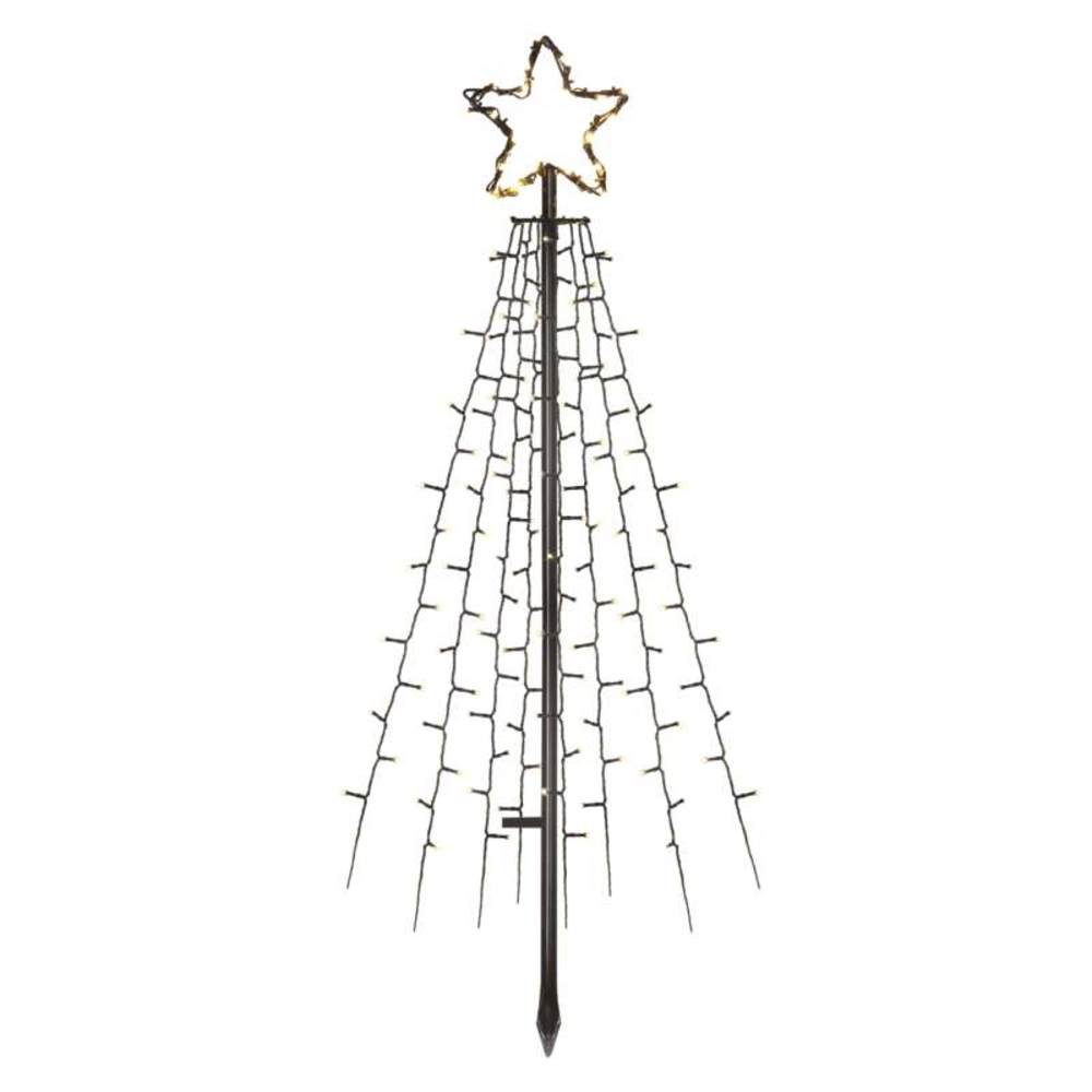 GUIRLANDE EXTERIEUR DE NOEL AMPOULES BLANC CHAUD 5M - DEBFLEX - 600610