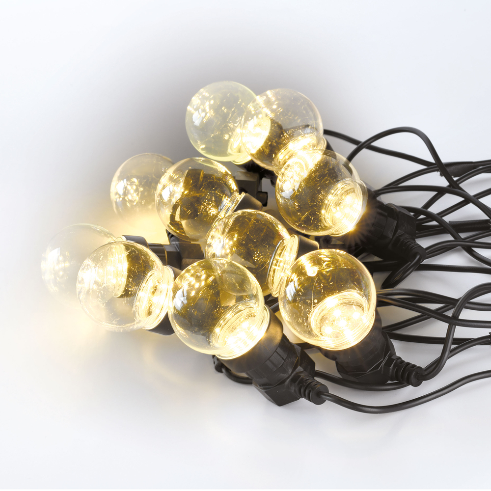 GUIRLANDE EXTERIEUR BLANC FROID FORME SAPIN IP44 - DEBFLEX - 600615