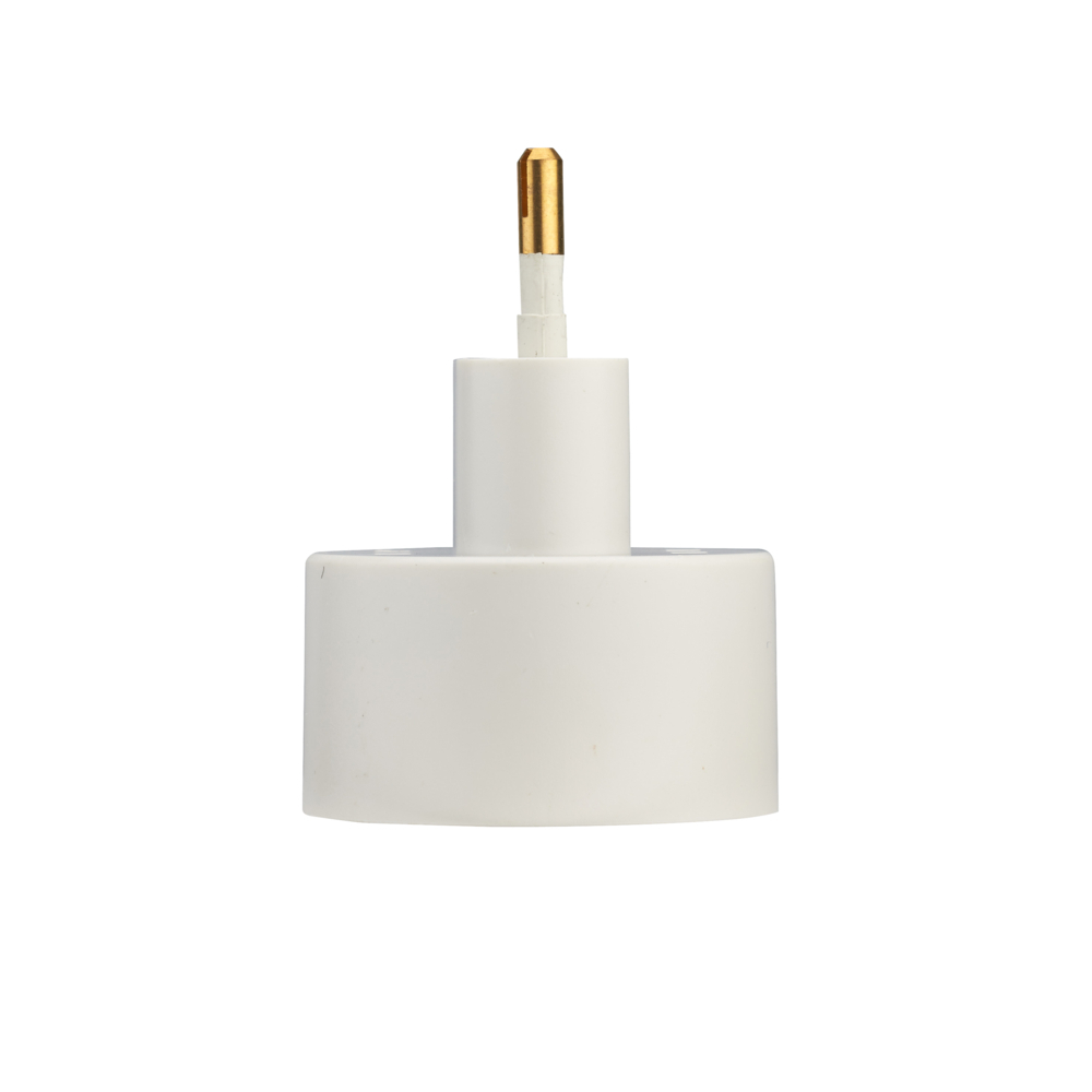 ADAPTATEUR ENTREE USA SORTIE FRANCE 2P 6A BLANC - DEBFLEX - 701090