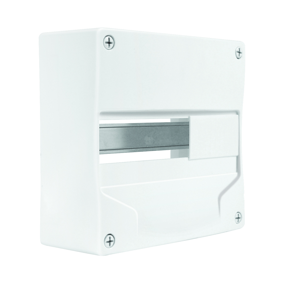 COFFRET VIDE 1 RANGEE 13 MODULES 250X240X103MM BORNE 5 TR, 1 OBTURATEUR, 1 JEU D'ETIQUETTE - DEBFLEX - 707802