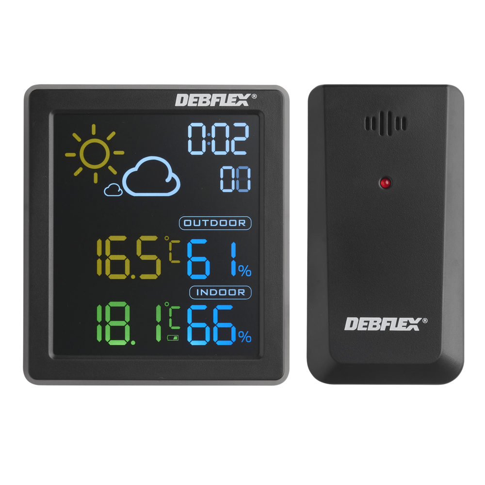 STATION METEO SANS FIL - DEBFLEX - 712131