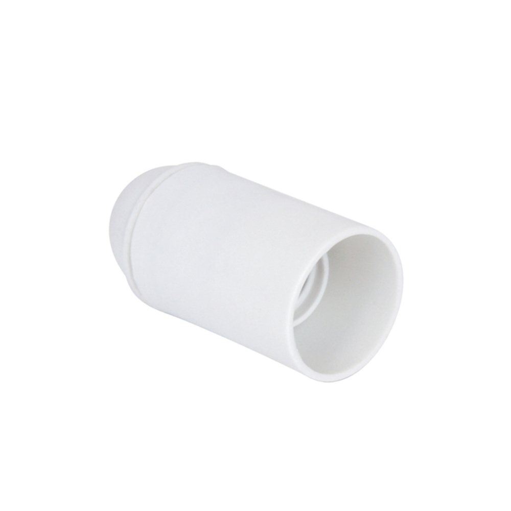 DOUILLE E14 LISSE PLASTIQUE BLANC - DEBFLEX - 712500