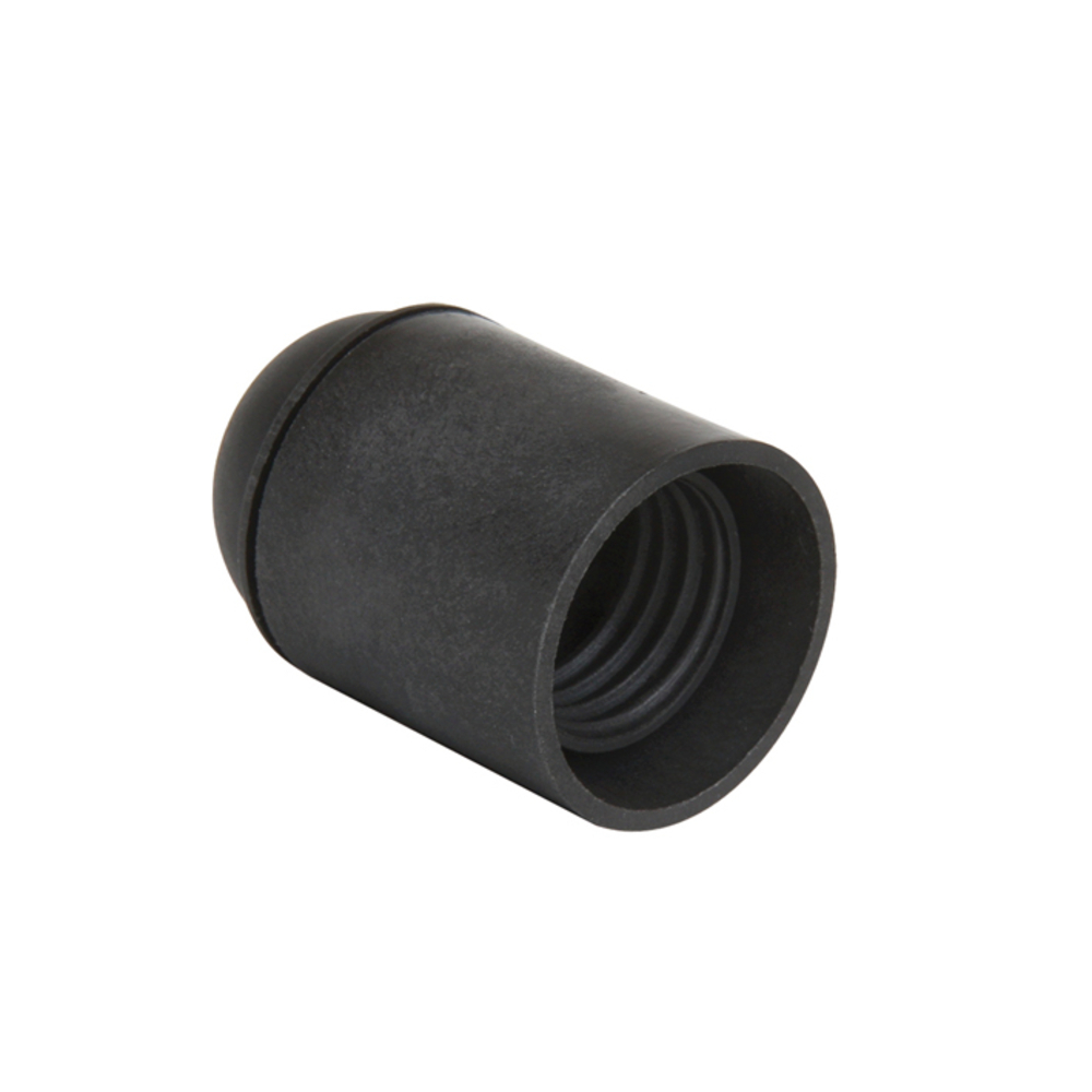 DOUILLE E27 LISSE PLASTIQUE NOIR - DEBFLEX - 712660