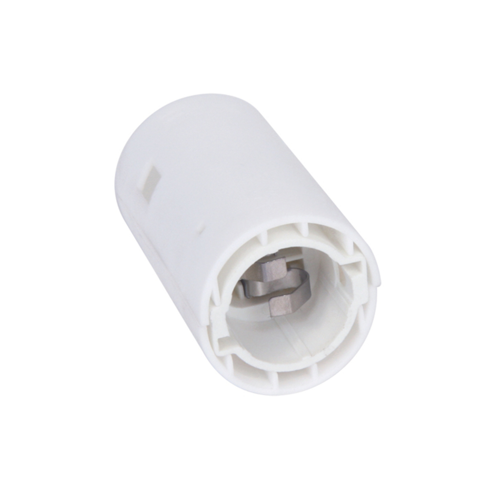 DOUILLE B22 SERT CABLE AVEC COIFFE ENCLIQUETABLE BLANC - DEBFLEX - 712750