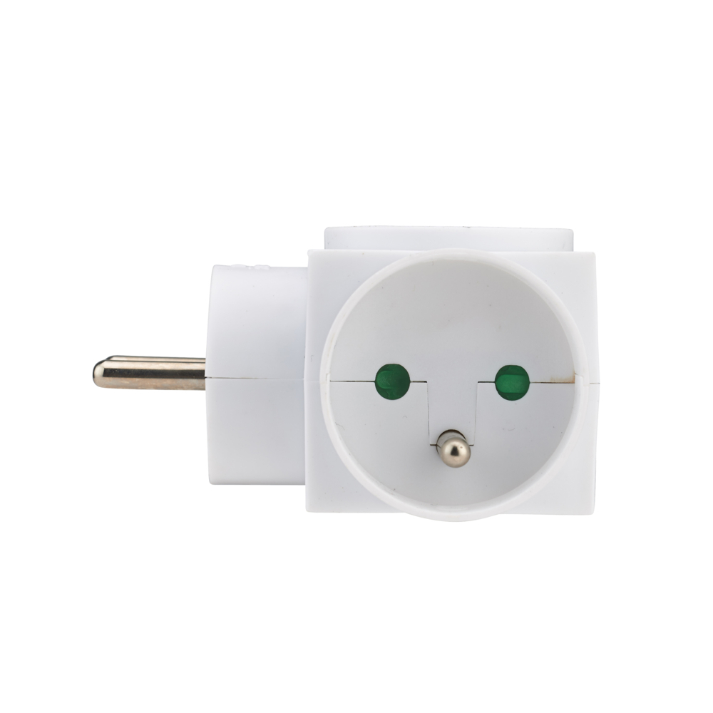 TRIPLITE 2P+T 16A BLANC - DEBFLEX - 714410