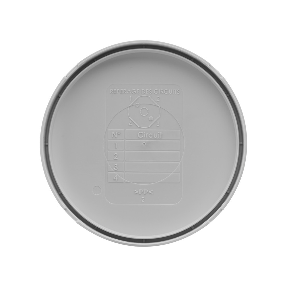 BOITE DE DERIVATION ETANCHE IP66 Ø85/P50 GRIS - DEBFLEX - 718205