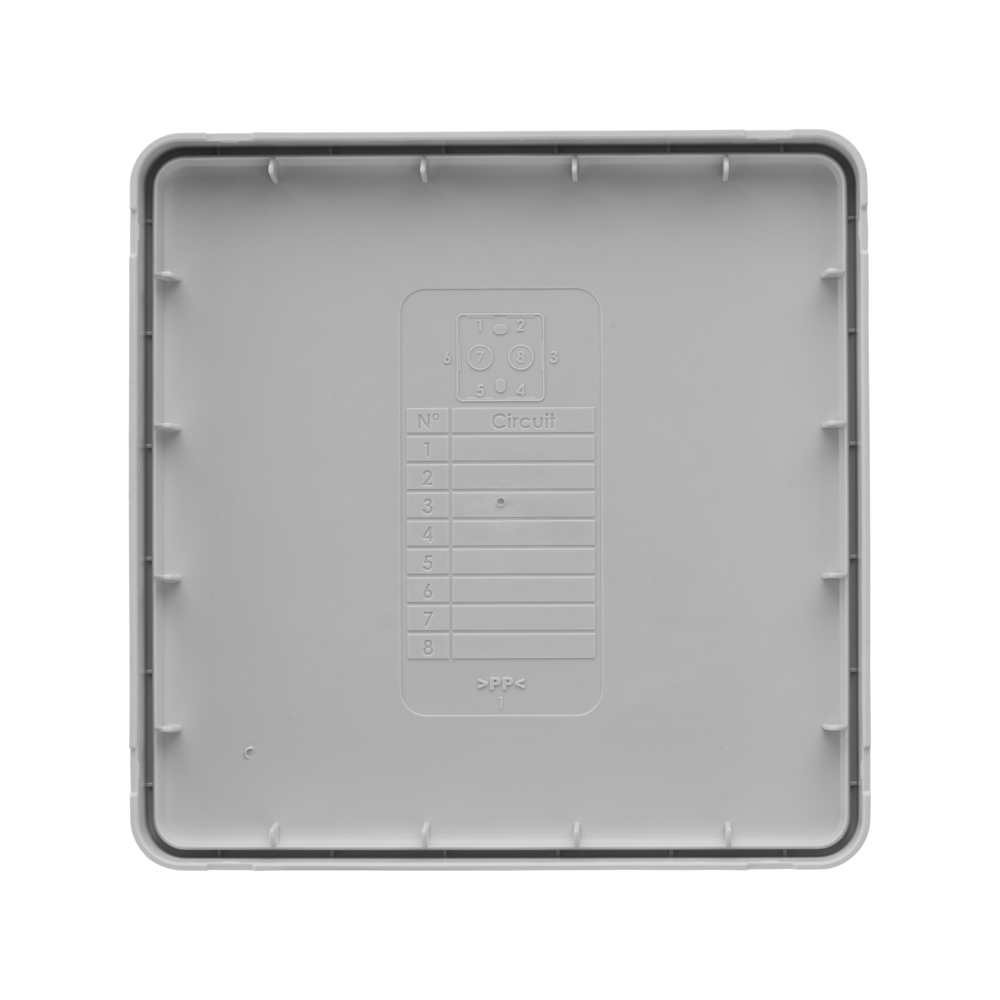 BOITE DE DERIVATION ETANCHE IP66 115X115/P60 GRIS - DEBFLEX - 718225