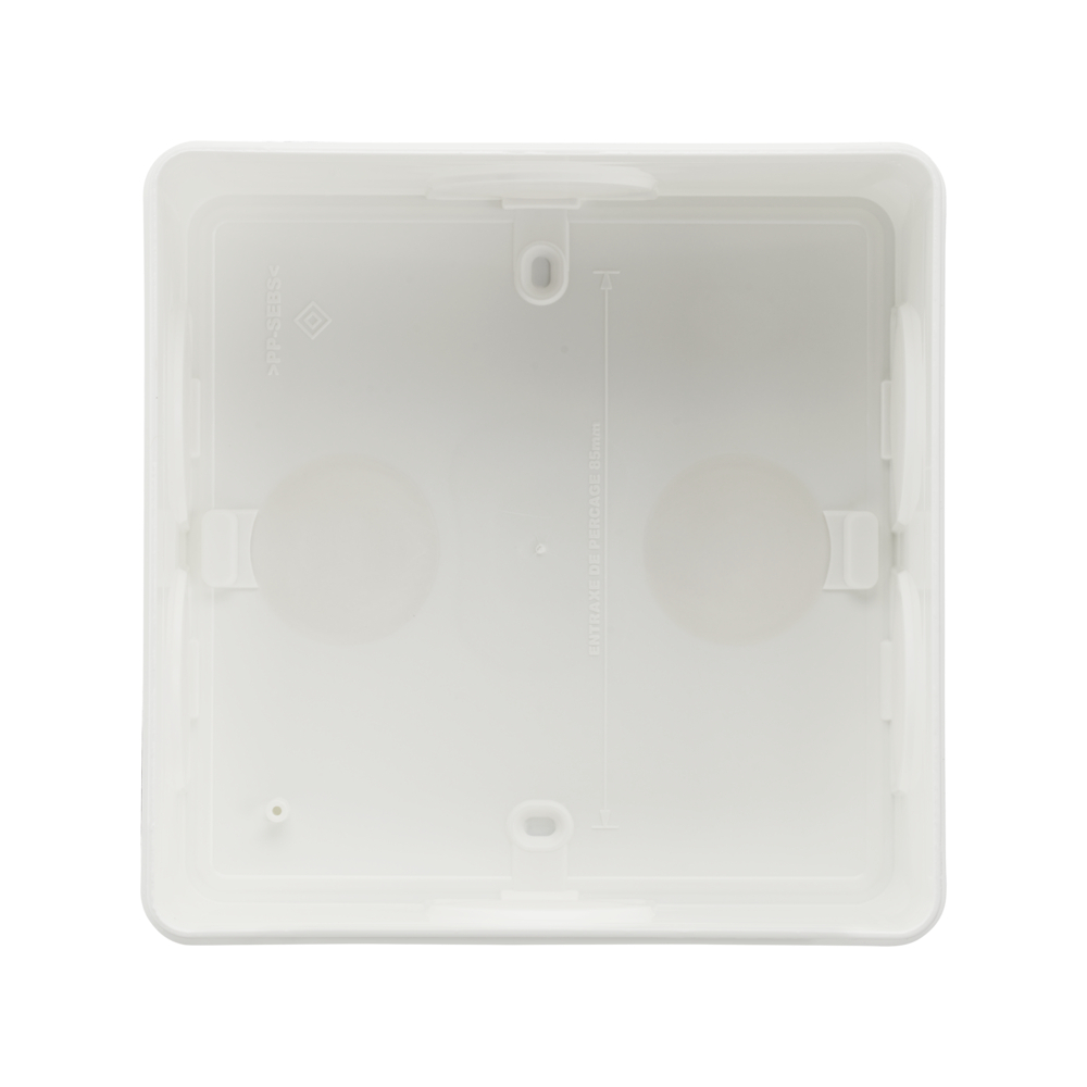 BOITE DE DERIVATION ETANCHE IP66 115X115/P60 BLANC - DEBFLEX - 718255