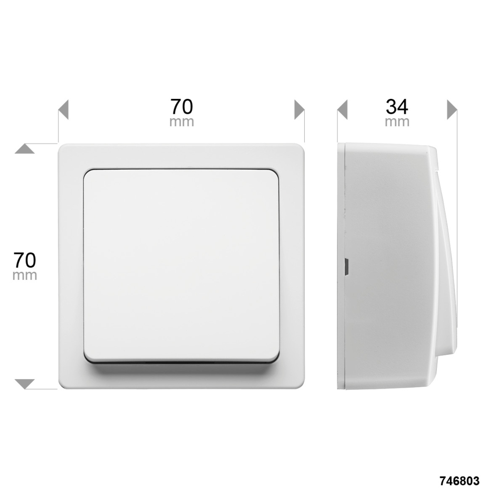 BLOK POUSSOIR BLANC - DEBFLEX - 746803