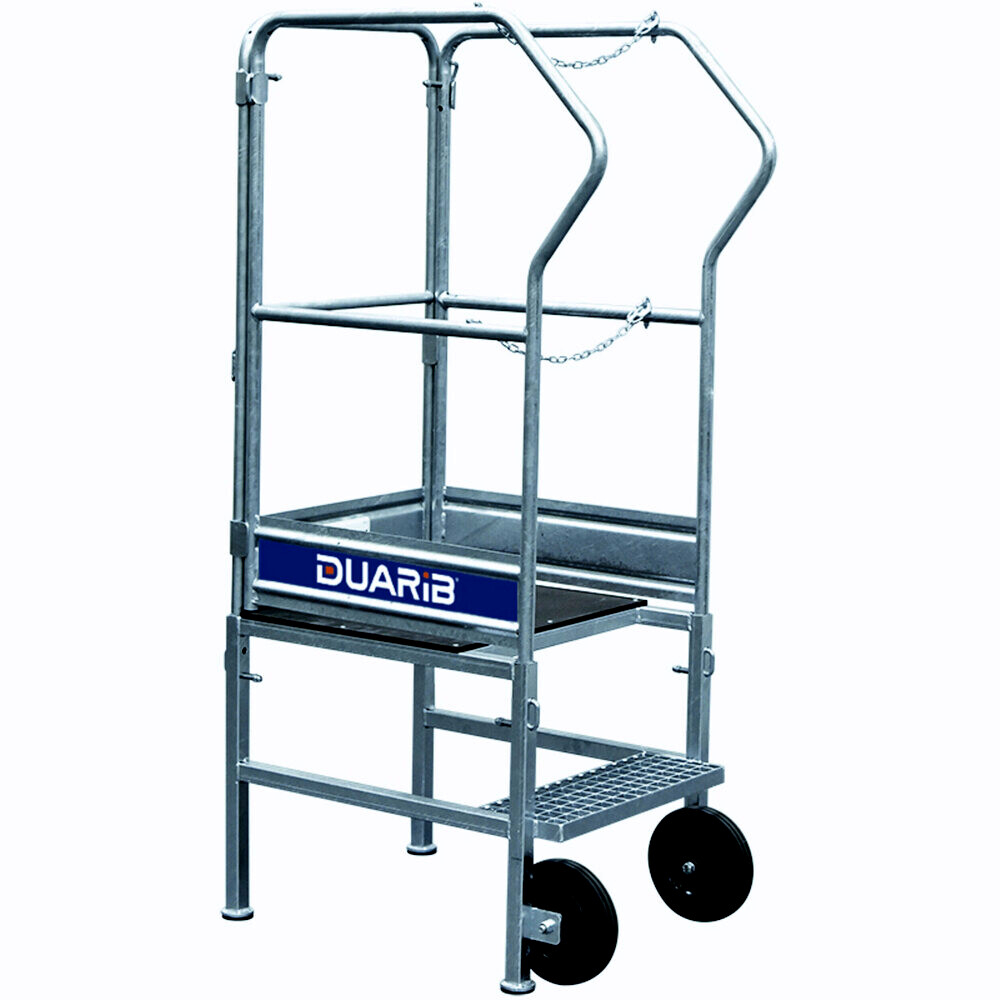 PLATE-FORME INDIVIDUELLE DUARIB CABRI ACIER GALVANISÉ 1 MARCHE 1 HAUTEUR -18011