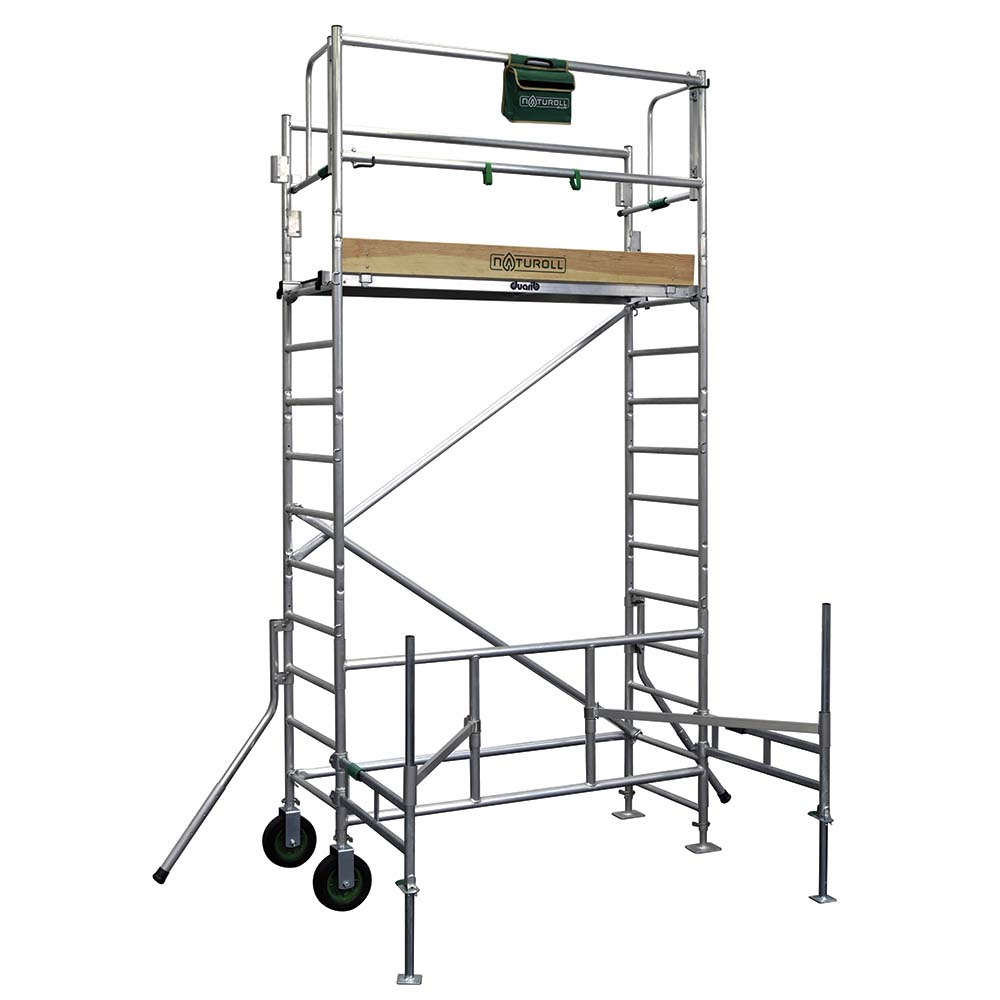 Echafaudage roulant DUARIB NATUROLL hauteur travail 2.25m - 19062