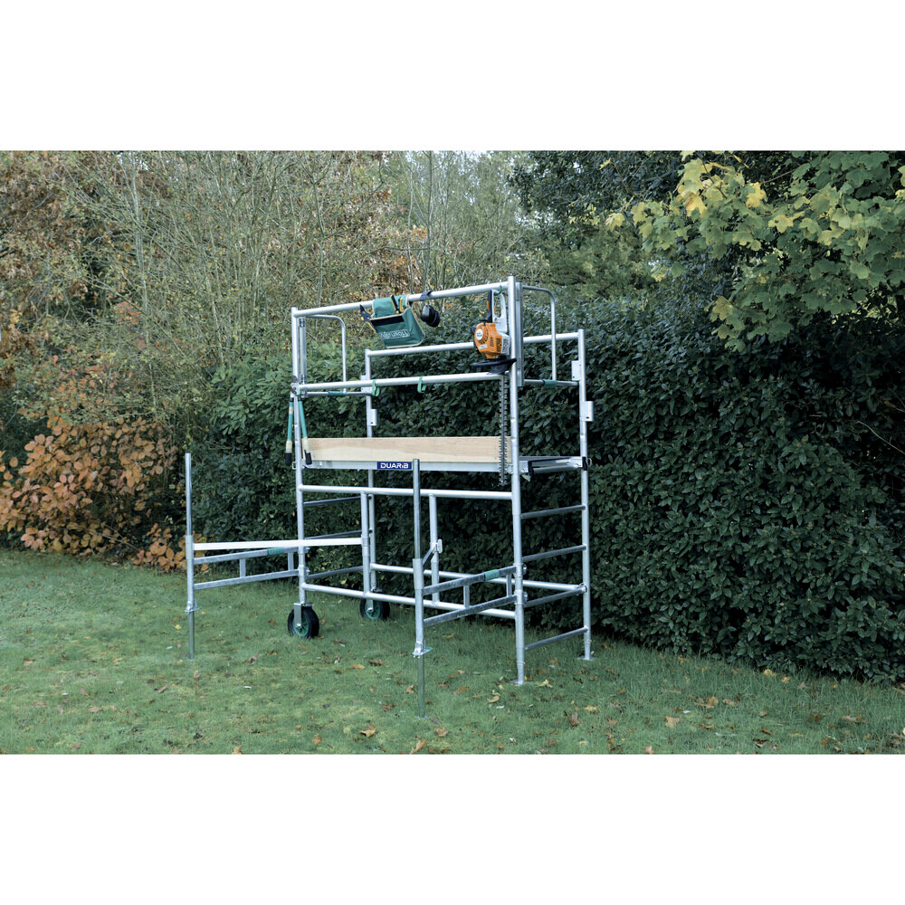 Echafaudage roulant DUARIB NATUROLL haut. travail 3.75 m - 19064