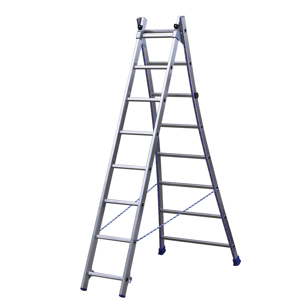 Echelle transformable à base évasée 2 plans CENTAURE KET2 3m45 - 213212