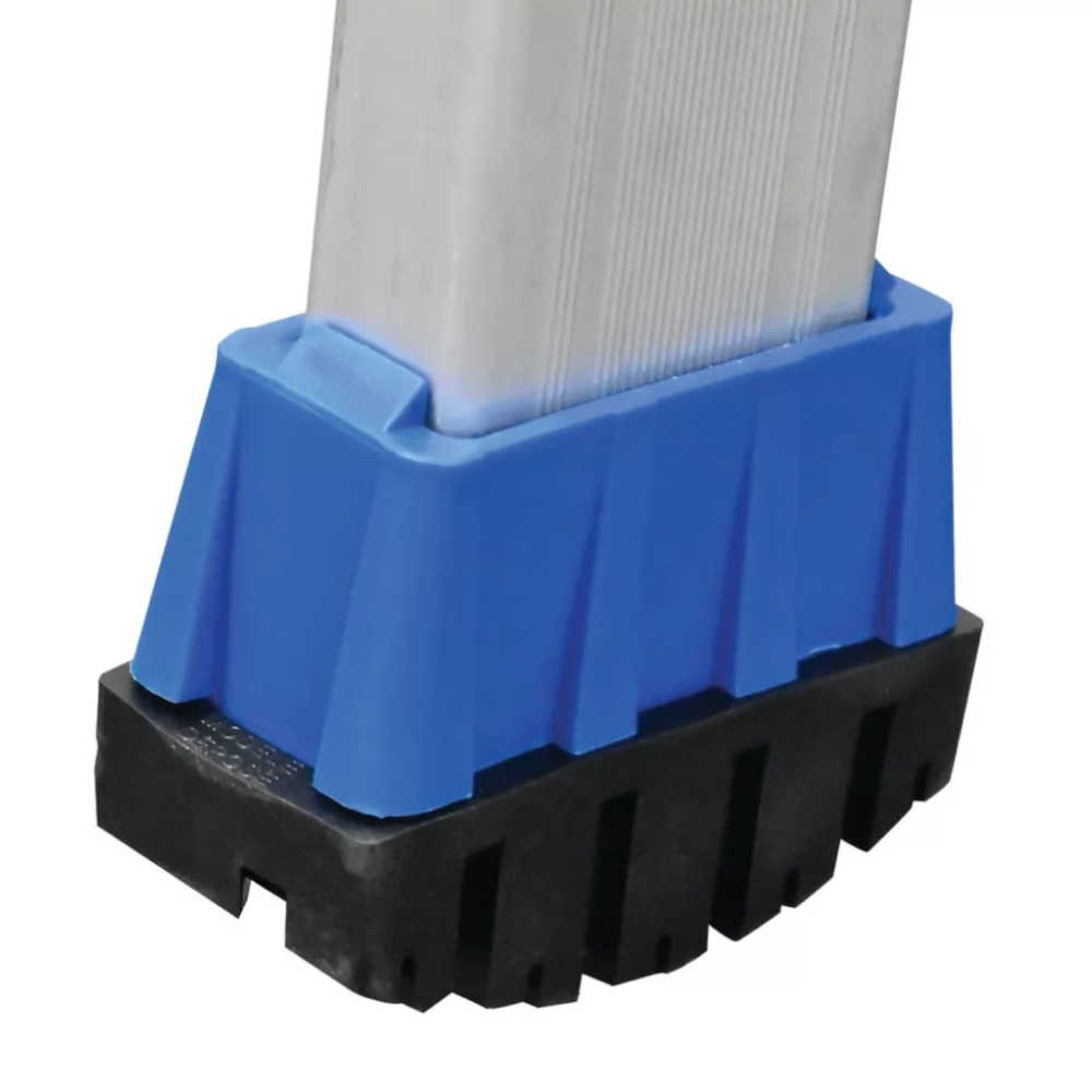 Paire de patins chaussants DUARIB noirs/bleus bas plan inférieur & intermédiaire - 380926