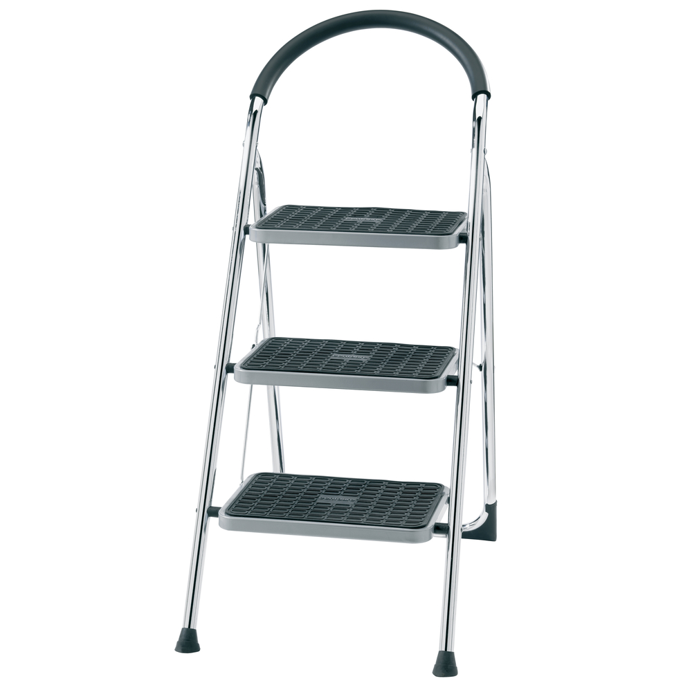 Marchepied double fonction CHROME XL 3 marches - CENTAURE - 450303