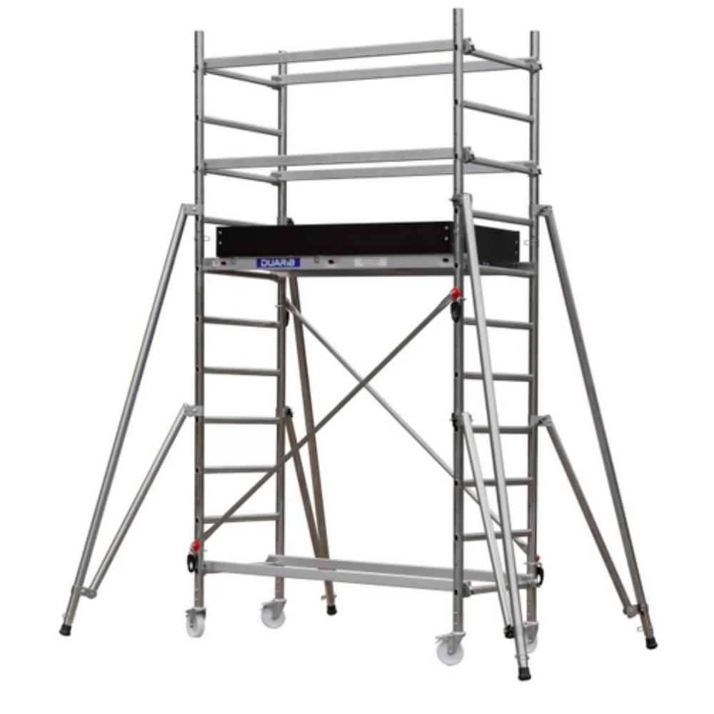 Echafaudage roulant aluminium DUARIB INITIAL hauteur travail 3m90 - 603712