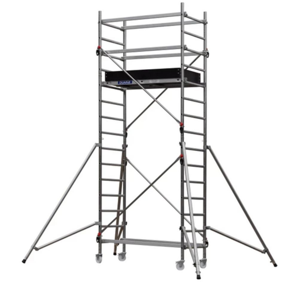 Echafaudage roulant aluminium DUARIB INITIAL hauteur travail 4,90m - 603713