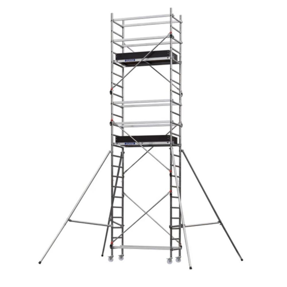 Echafaudage roulant aluminium DUARIB INITIAL hauteur travail 6,90m - 603715
