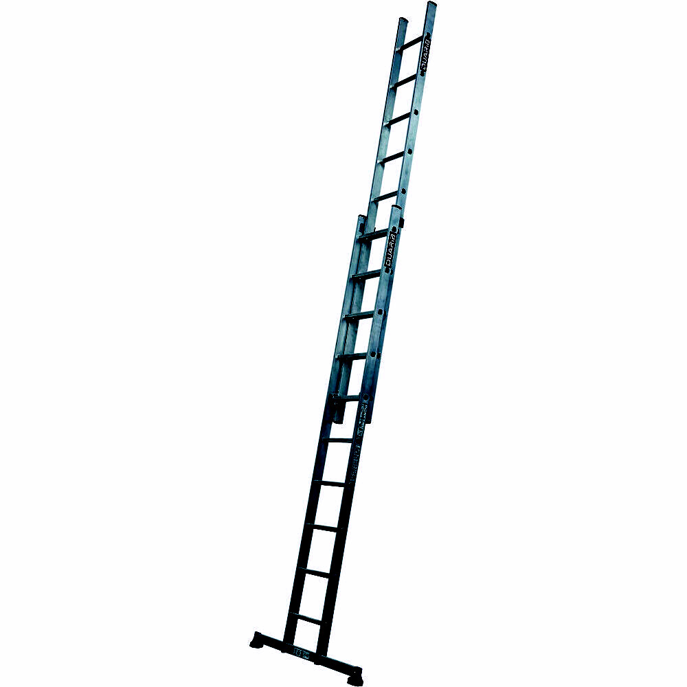 ECHELLE COULISSANTE DUARIB 2 PLANS À MAIN USAGE PROFESSIONNEL INTENSIF 2X12 BARREAUX 5.85 M - 510512