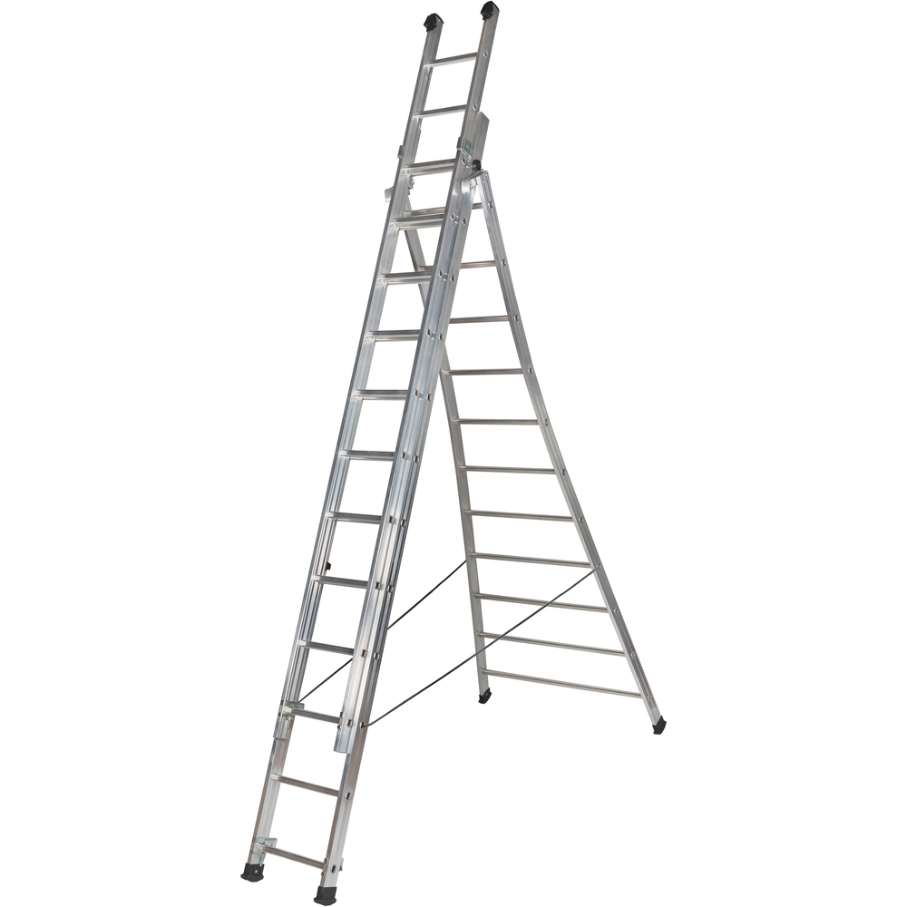 Echelle transformable à base évasée 3 plans DUARIB PRT3 2m50 - 631308
