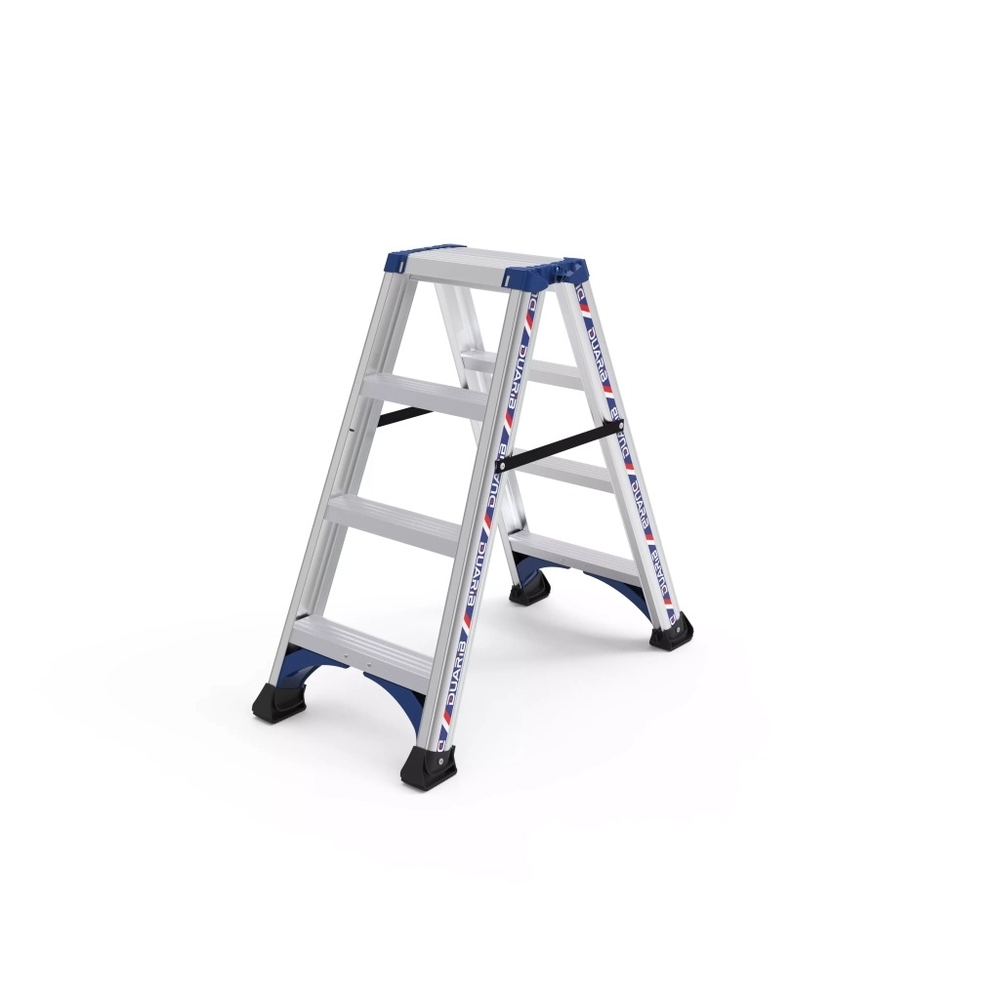 Marchepied ALPHA aluminium double accès 2x3 marches - DUARIB - 651603