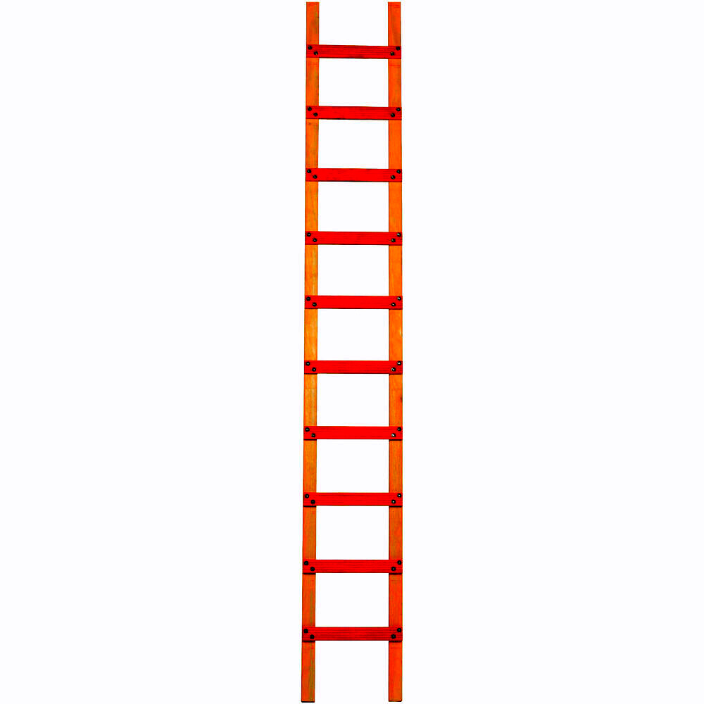 Echelle de toit bois DUARIB professionnelle Ecartement 25 cm Nombre déchelon 11 - 480111