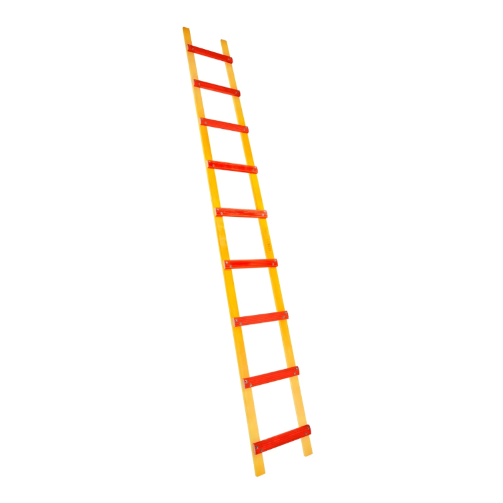 Échelle de toit bois - Écart 33 cm Longueur 4 m - DUARIB - 682112
