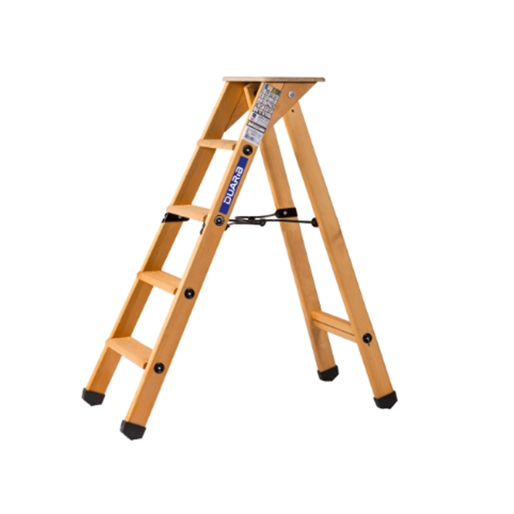 Escabeau bois LYONNAIS 3 marches - DUARIB - 683203