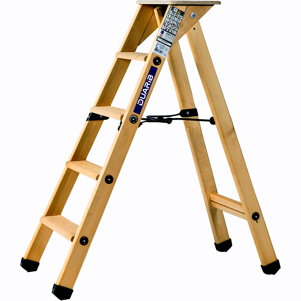 ESCABEAU BOIS LYONNAIS 4 MARCHES - 483204