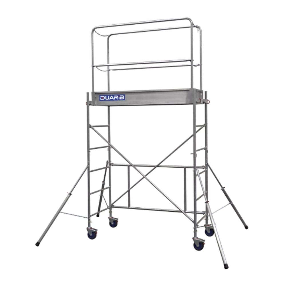 Echafaudage roulant acier ROLLY HT 3.80m - DUARIB - 8015021