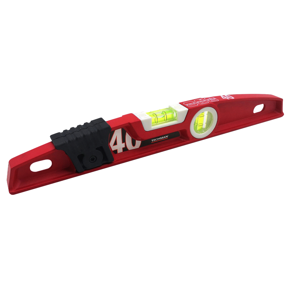 Niveau trapèze 400mm avec 2 fioles - TECHMAN - 0010940