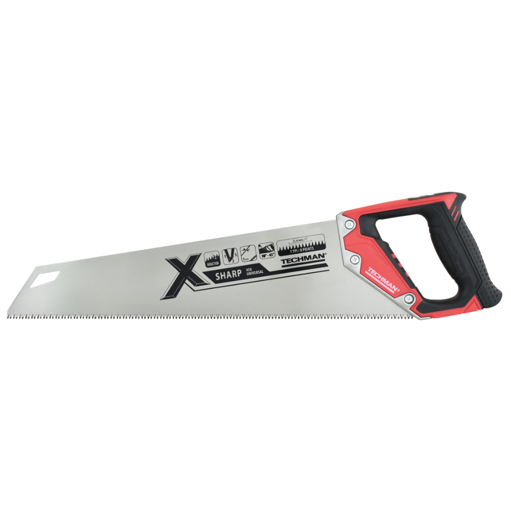 Scie égoïne Xsharp universelle 450mm - TECHMAN - 8340085