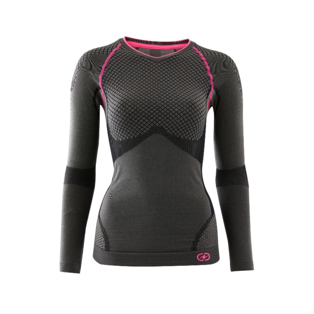 T-SHIRT ACTIVBODY 3 FEMME THERMOLACTYL GRIS DAMART PRO - 12954