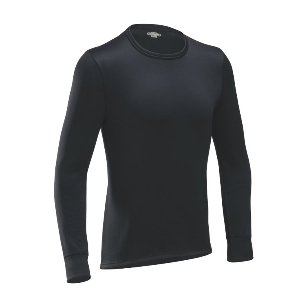 T-SHIRT THERMOLACTYL HOMME COL ROND NOIR DAMART PRO - 30240