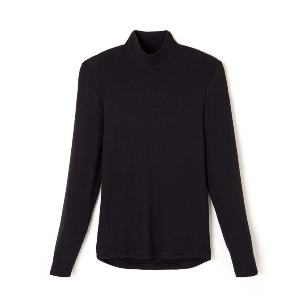 SOUS PULL D°4 THERMOLACTYL COL ROULÉ NOIR DAMART PRO - 69585